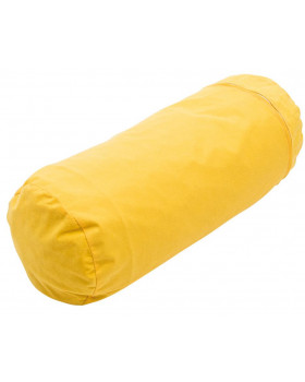 Polštář 70 cm, průměř 20 cm žlutý