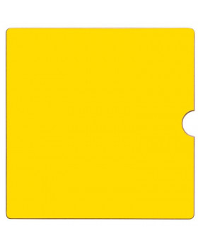 Dvířka Numeric - žluté
