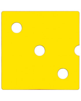 Dvířka Numeric 3 - žluté