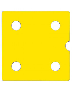 Dvířka Numeric 4 - žluté
