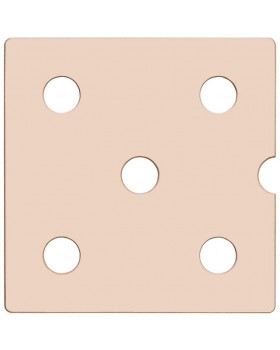 Dvířka Numeric 5 - krémové