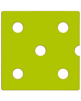 Dvířka  Numeric 5 - zelené