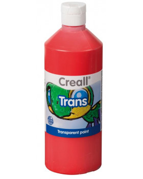 Transparentní barva - Červená