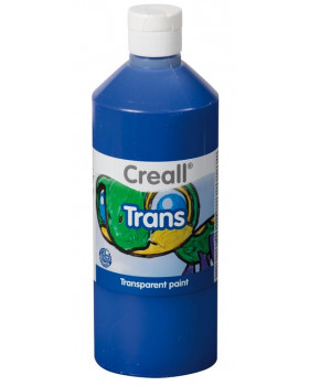 Transparentní barva - Modrá
