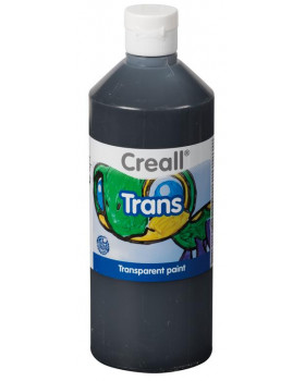Transparentní barva - Černá