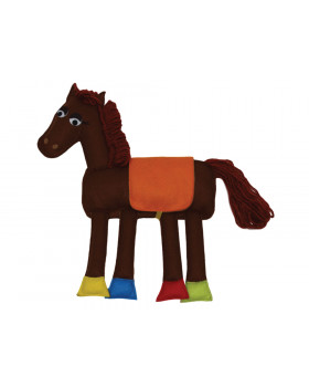 Textilní vystřihovánka - Kůň