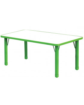Stůl - Obdélník - zelený