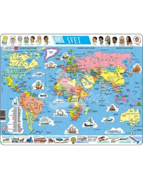 Puzzle Svět - slovenská verze