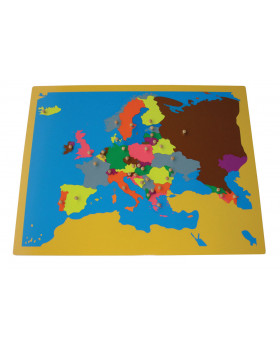 Puzzle - mapa Evropa