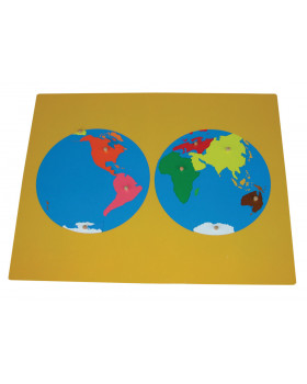 Puzzle - mapa světa