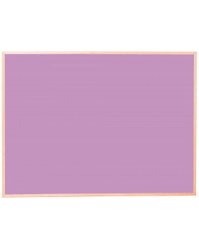 Korková tabule bar.2 - fialová 90x120 cm