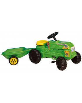 Turbo traktor s vlečkou