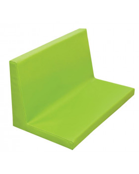 Sedák na skříňku KS21 se širokým opěradlem-zelený