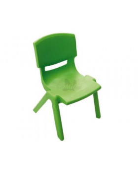 Židlička plast. 30cm zelená