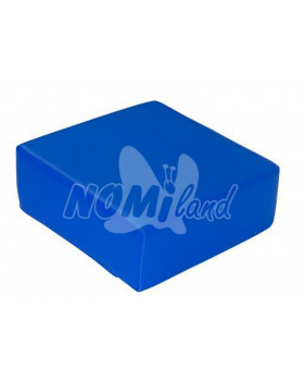 Taburetek čtverec - modrý 15cm