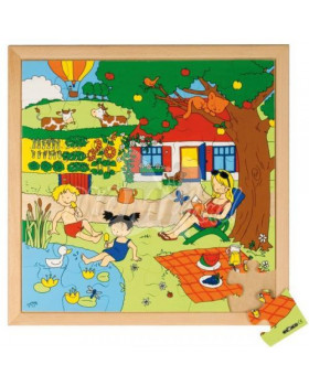 Puzzle "roční období" - Léto