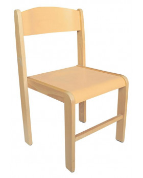Dřevěná židlička BUK přírodní 26 cm