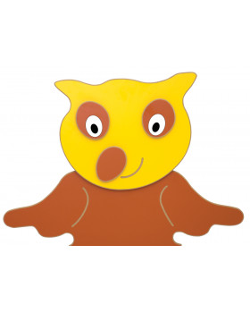 Skříňková dekorace - sova