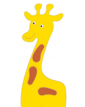 Skříňková dekorace - žirafa