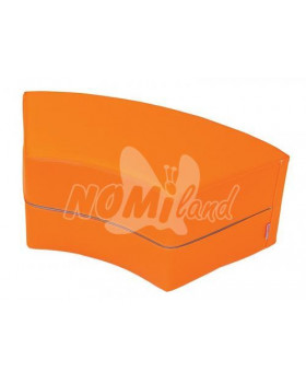 Taburetek Vlnka SOFT - oranžové