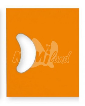 Dvířka mini k šatnám Luna Kombi, oranžové