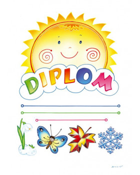 Diplom sluníčko