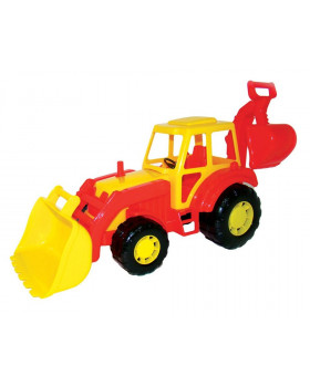 Traktor velký s lžícemi