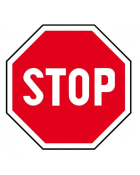 Vestička se značkou - Stop!