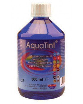 Barva AquaTint 500ml - tm.modrá