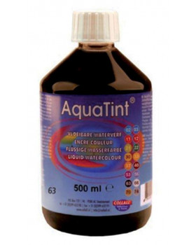 Barva AquaTint 500ml - černá