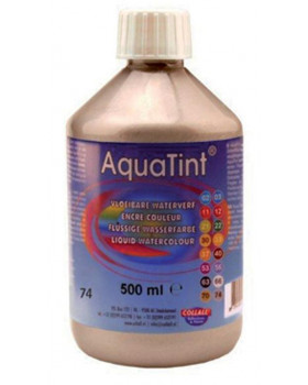 Barva AquaTint 500ml - stříbrná