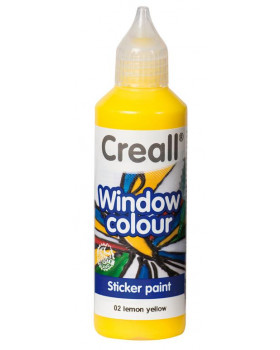 Barva na sklo Creall žlutá