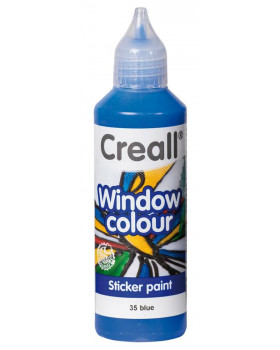 Barva na sklo Creall modrá