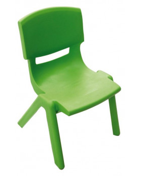 Židlička plast. 26 cm zelená