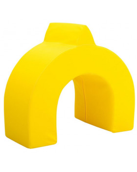 Tunel-žlutý oblouk s ocáskem