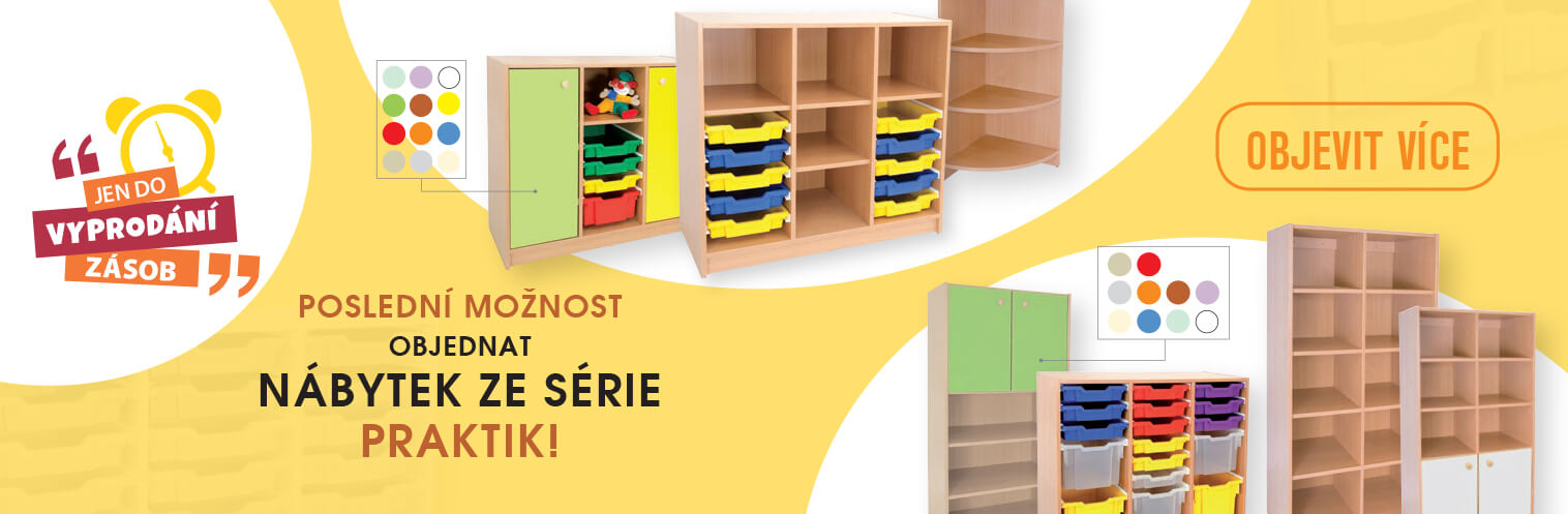 Výpredaj nábytkovej série PRAKTIK