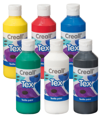 Barva na textil - sada